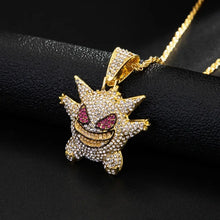 Load the image into the gallery viewer, buy Pokemon Gengar pendant in 4 colors