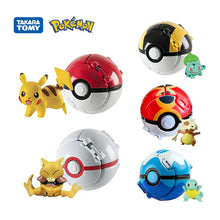 Lade das Bild in den Galerie-Viewer, Pop&#39;n throw Pokebälle mit Pokemon Figur
