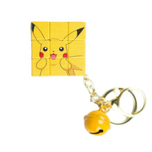 Load the image into the gallery viewer, Pikachu Rubik's Cube Keychain
