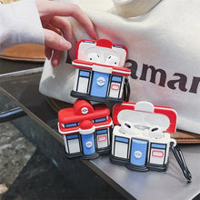 Lade das Bild in den Galerie-Viewer, Pokeball Haus Schutzhülle für AirPods 4 3 2 1
