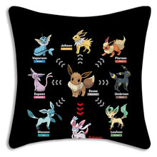 Cargue la imagen en el visor de la galería, Fundas de almohada Eevee Evolutions