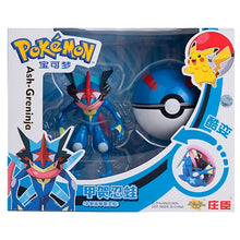 Lade das Bild in den Galerie-Viewer, Pokemon Spielzeug - Großer Pokeball mit Pokemon Figur zum spielen oder sammeln
