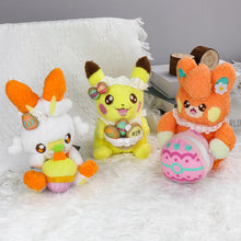 Lade das Bild in den Galerie-Viewer, Plüsch Pokemon im Oster Look - Pikachu, Pawmi oder Hopplo
