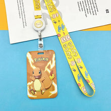 Load the image into the gallery viewer, Pokemon Badges with Lanyard in many different designs