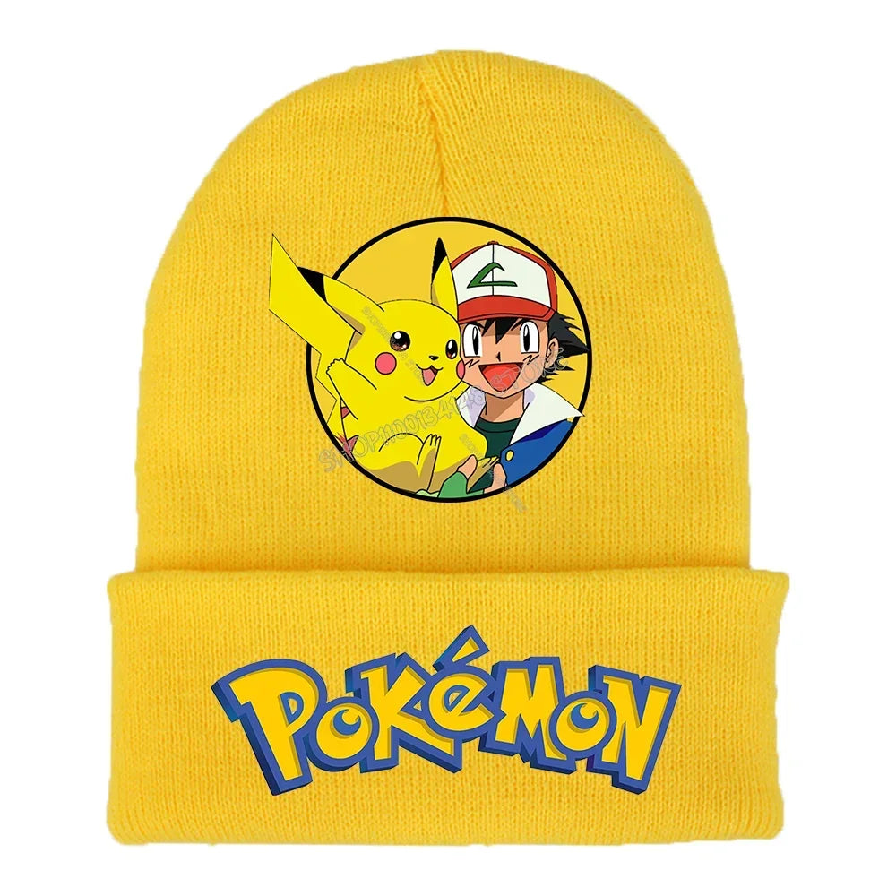 Bunte Pokemon Winter Mützen für Kinder oder Erwachsene kaufen