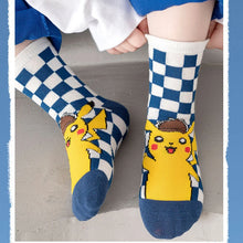 Carga la imagen en el visor de galería, Calcetines Infantiles Pokemon Pikachu Pack de 5
