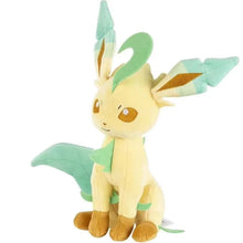 Lade das Bild in den Galerie-Viewer, Sitzendes Folipurba Leafeon Plüsch Pokemon (ca. 25cm)
