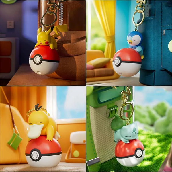 Buy Pokeball with Pokemon Keychain Pendant