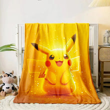 Lade das Bild in den Galerie-Viewer, Kuschelige Decken mit Pokemon Motiven zum kuscheln und wohlfühlen
