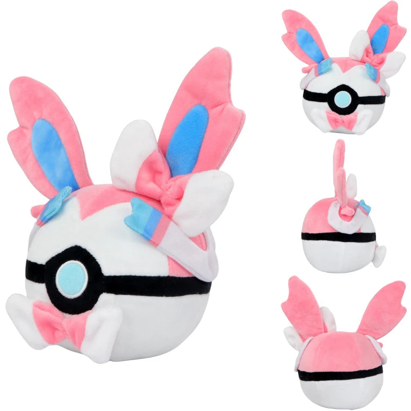 Feelinara Sylvon Kuschel Pokeball Stofftier (ca. 20cm)