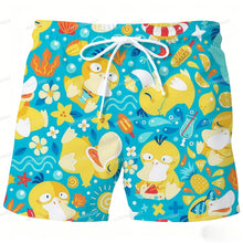 Lade das Bild in den Galerie-Viewer, Pokemon Sommer Strand- Badeshorts in vielen Motiven
