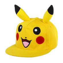 Cargue la imagen en el visor de la galería, gorras de béisbol de Pokémon con muchos motivos de Pikachu.