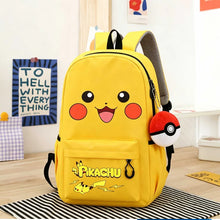 Lade das Bild in den Galerie-Viewer, Pikachu Rucksack in 2 Größen für Schule oder Freizeit
