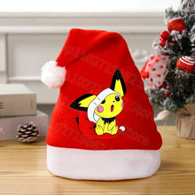 Load the image into the gallery viewer, Christmas Pikachu Pokemon hat for children or adults