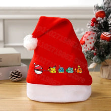 Load the image into the gallery viewer, Christmas Pikachu Pokemon hat for children or adults