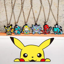 Lade das Bild in den Galerie-Viewer, 6er Set Anhänger, Halsketten oder Broschen im Mecha Pokemon Look
