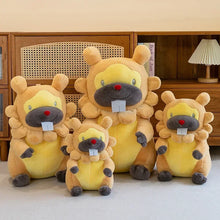 Lade das Bild in den Galerie-Viewer, Bidiza Bidoof XXL Stofftier Pokemon
