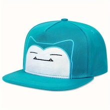 Lade das Bild in den Galerie-Viewer, Tolle Relaxo Snorlax Baseball Cap in Schwarz oder Grün für Erwachsene
