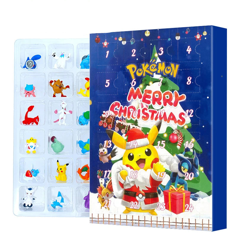 Pikachu Pokemon Merry Christmas Advent Kalender