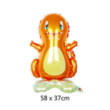 Chargez l'image dans la visionneuse de galerie, décoration d'anniversaire de ballons Bulbasaur, Squirtle, Charmander ou Pikachu