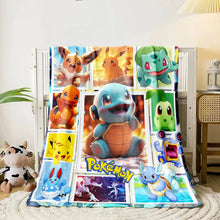 Lade das Bild in den Galerie-Viewer, Kuschelige Decken mit Pokemon Motiven zum kuscheln und wohlfühlen
