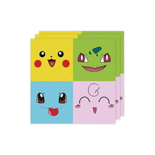 Load the image into the gallery viewer, Pokemon children's birthday decorations - plates, cups, banners, tablecloths, etc.