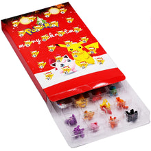 Lade das Bild in den Galerie-Viewer, Pikachu Weihnacht Advent Kalender mit 24 Figuren
