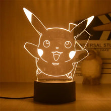 Lade das Bild in den Galerie-Viewer, Pokemon Anime Warmlicht Nachtlicht Deko Lampe
