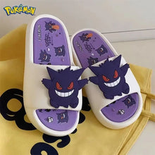 Lade das Bild in den Galerie-Viewer, Pokemon Hausschuhe Slipper im Gengar Look
