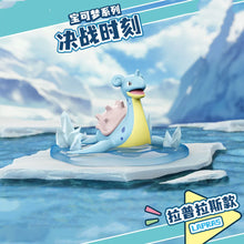 Load the image into the gallery viewer, detailed Pokemon figures Dragonite, Charizard, Lapras, Turtok etc.