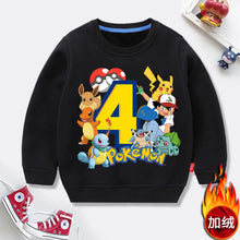 Lade das Bild in den Galerie-Viewer, Pokémon Happy Birthday Pullover für Kinder – Feiere deinen Geburtstag mit Stil
