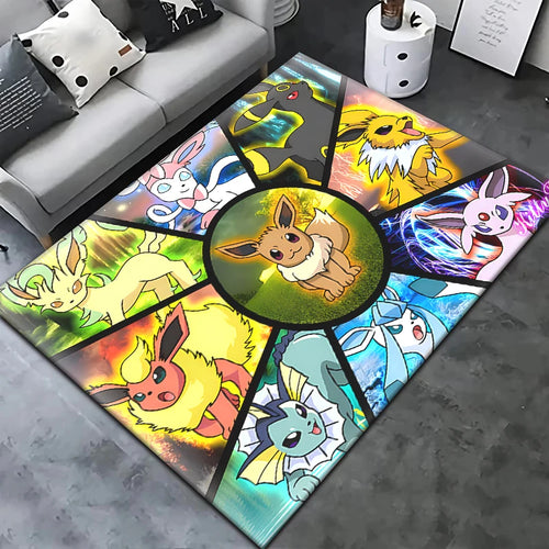 Pokemon Teppich (Rechteck) in verschiedenen Größen und Motiven kaufen