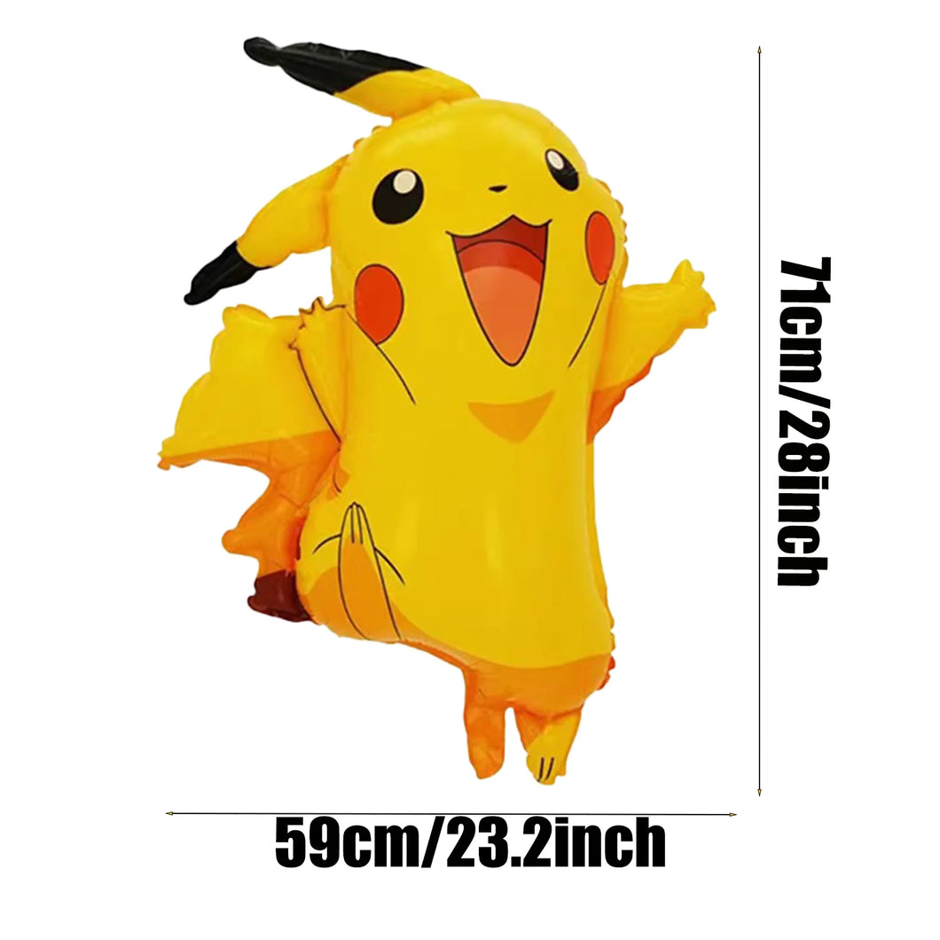Pikachu Luftballons für Feier, Party, Geburtstag, Deko (ca. 71x59cm)