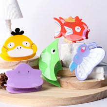 Lade das Bild in den Galerie-Viewer, Pokemon Haarklammer - Enton, Ditto, Magikarp etc.
