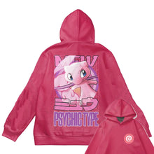 Lade das Bild in den Galerie-Viewer, Pinker Mew Pokemon Hoodie

