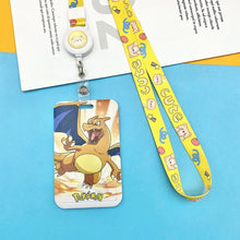 Load the image into the gallery viewer, Pokemon Badges with Lanyard in many different designs