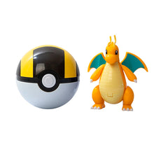 Lade das Bild in den Galerie-Viewer, Pokemon Spielzeug - Großer Pokeball mit Pokemon Figur zum spielen oder sammeln
