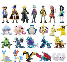 Lade das Bild in den Galerie-Viewer, Pokemon Figuren Trainer Ash Ketchum Leon Cynthia Liko Friede Mimikyu Hattrem Terapagos Aegislash uvm
