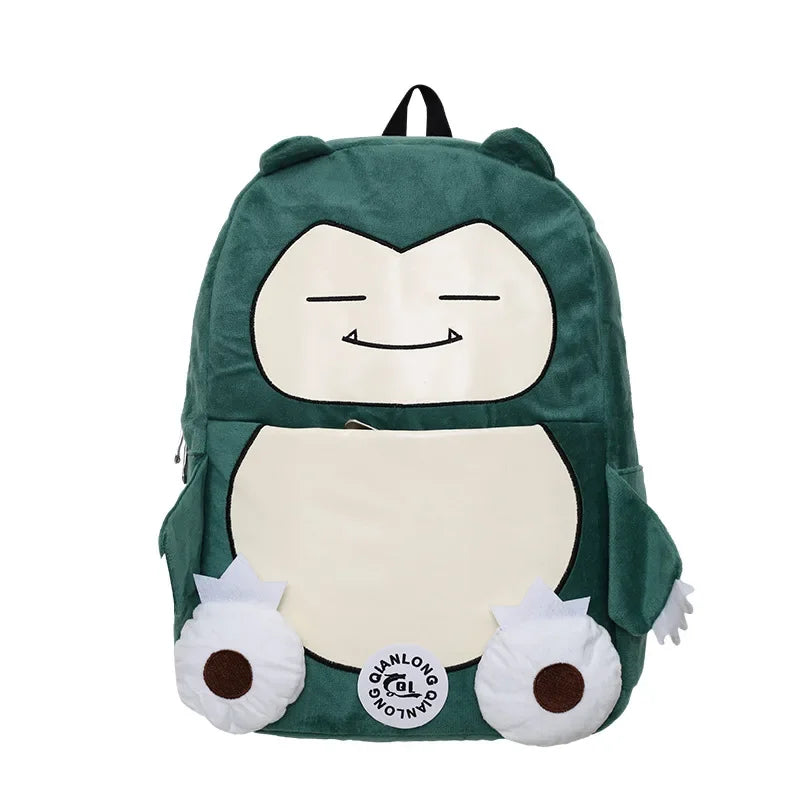 Relaxo Snorlax Pokemon Rucksack für Schule oder Freizeit