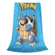 Carica l'immagine nel visualizzatore della galleria, Coperta soffice di Blastoise: divertiti con il potente Blastoise!