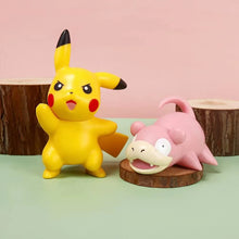Lade das Bild in den Galerie-Viewer, 6er Set Pokemon Figuren mit Pikachu, Schiggy, Raichu, Tragosso, Flegmon und Glumanda
