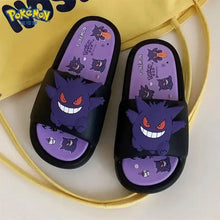 Lade das Bild in den Galerie-Viewer, Pokemon Hausschuhe Slipper im Gengar Look

