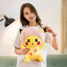 Lade das Bild in den Galerie-Viewer, XXL Pikachu Sakura Stofftier (30cm oder 40cm)
