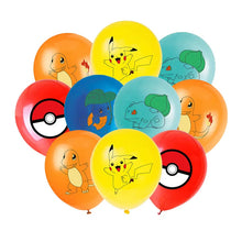 Lade das Bild in den Galerie-Viewer, Pokemon Kinder-Geburtstags Deko - Teller, Becher, Banner, Tischdecke etc.
