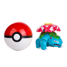 Lade das Bild in den Galerie-Viewer, Pokemon Spielzeug - Großer Pokeball mit Pokemon Figur zum spielen oder sammeln
