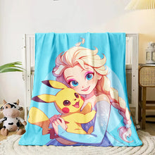 Lade das Bild in den Galerie-Viewer, Kuschelige Decken mit Pokemon Motiven zum kuscheln und wohlfühlen
