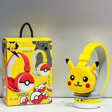 Lade das Bild in den Galerie-Viewer, Pikachu 3D Bluetooth Headset in Gelb oder Rot für Kinder
