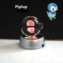 Carica l'immagine nel visualizzatore della galleria, Pokeball di cristallo con effetto 3D Realxo Mewtwo Pikachu e molto altro. acquistare