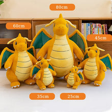 Lade das Bild in den Galerie-Viewer, XXL 35/85cm Dragoran Dragonite Pokemon Kuscheltier
