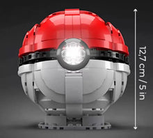 Lade das Bild in den Galerie-Viewer, Pokeball Klemm-Baustein Set Spielzeug Baukasten
